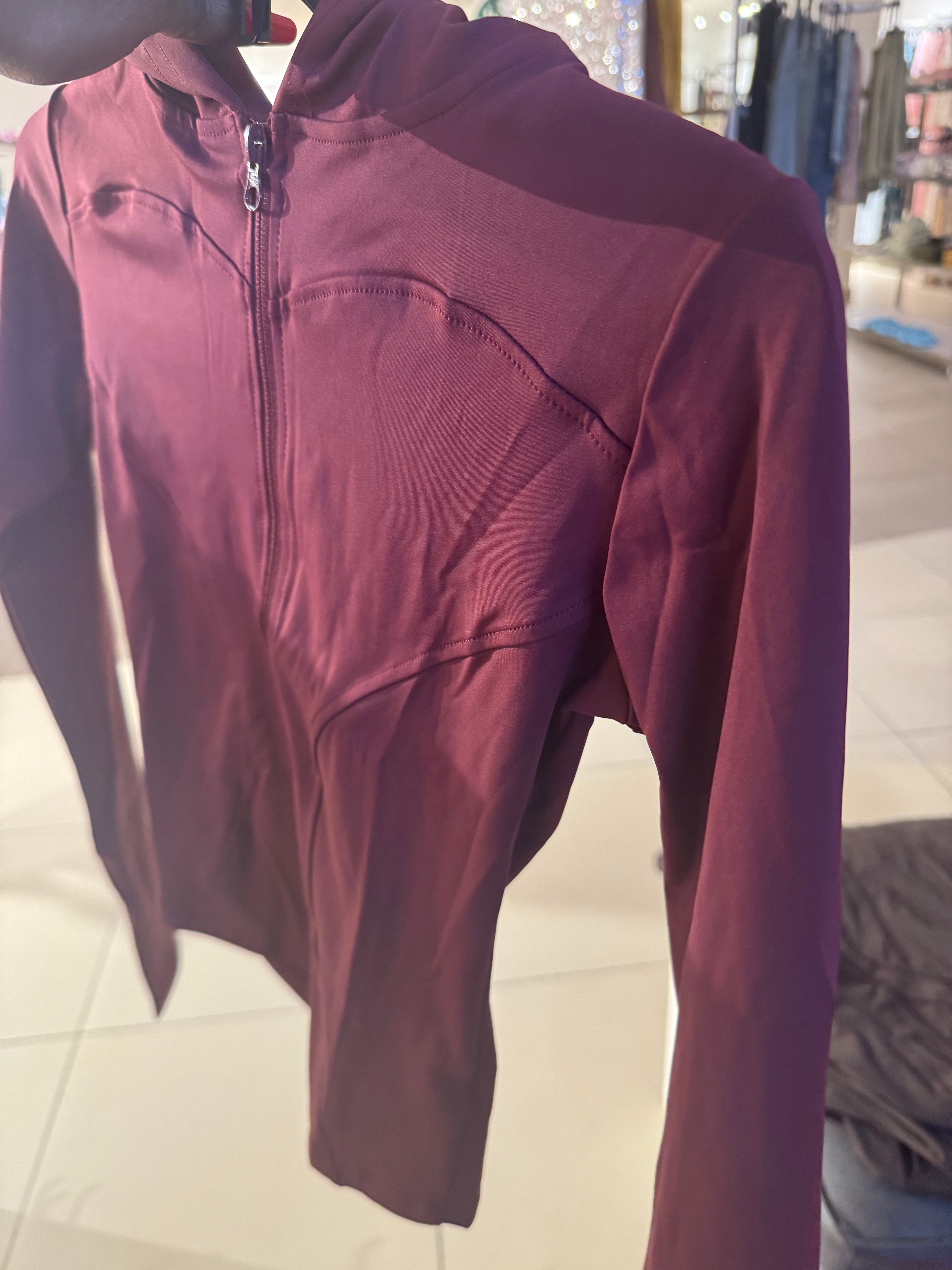 Hooded defined jacket