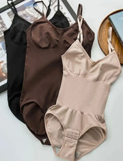 TEMU Set of 3 seamless high-Elasticity women’s bodysuits