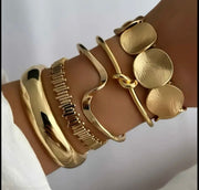 TEMU 5piece fashionable versatile bracelet set