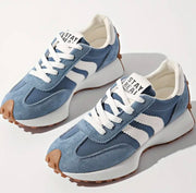 TEMU women’s light blue &low top sneakers