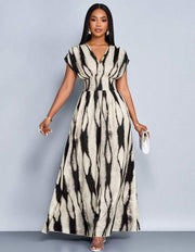 Shein women’s tropical floral maxi dress