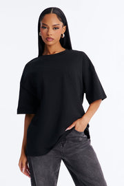 Kali Oversized Boyfriend Crew Neck T-Shirt