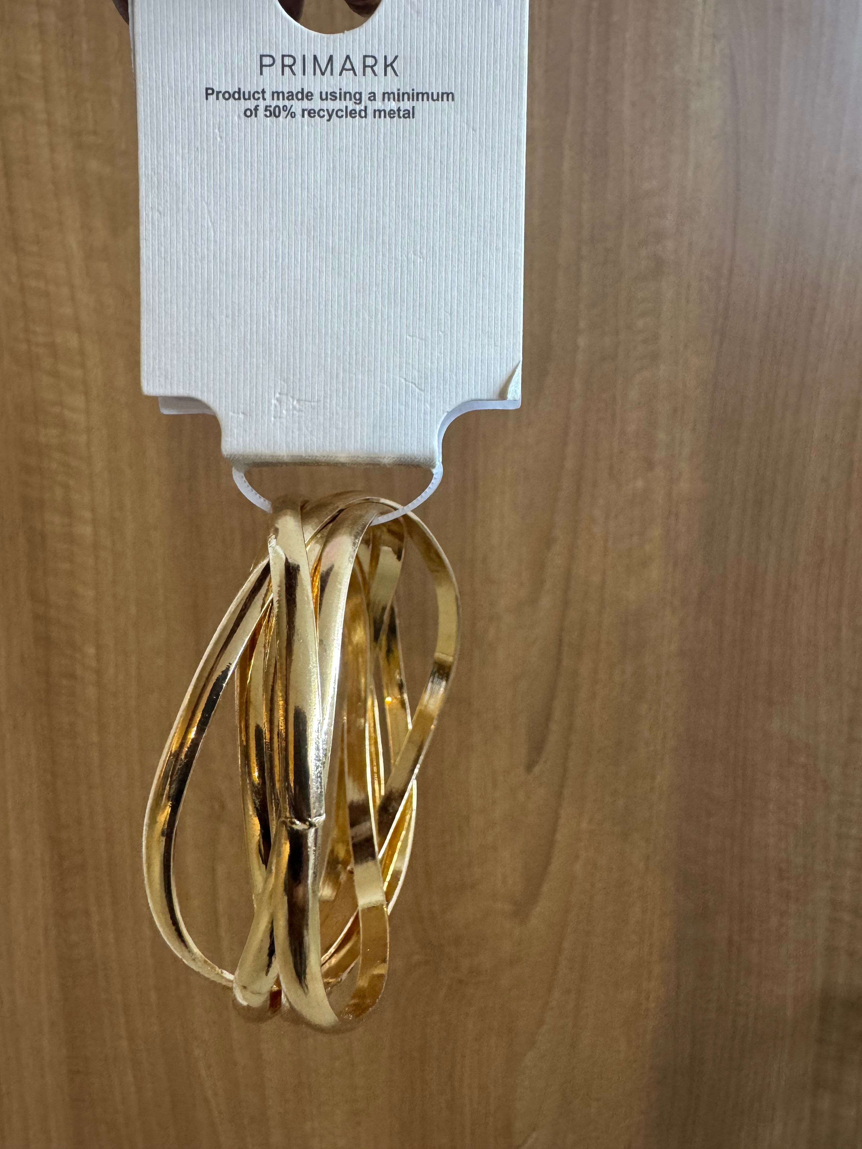 Primark gold bangle bracelets