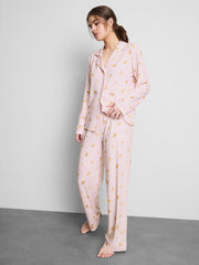 Printed Boyfriend Pyjamas