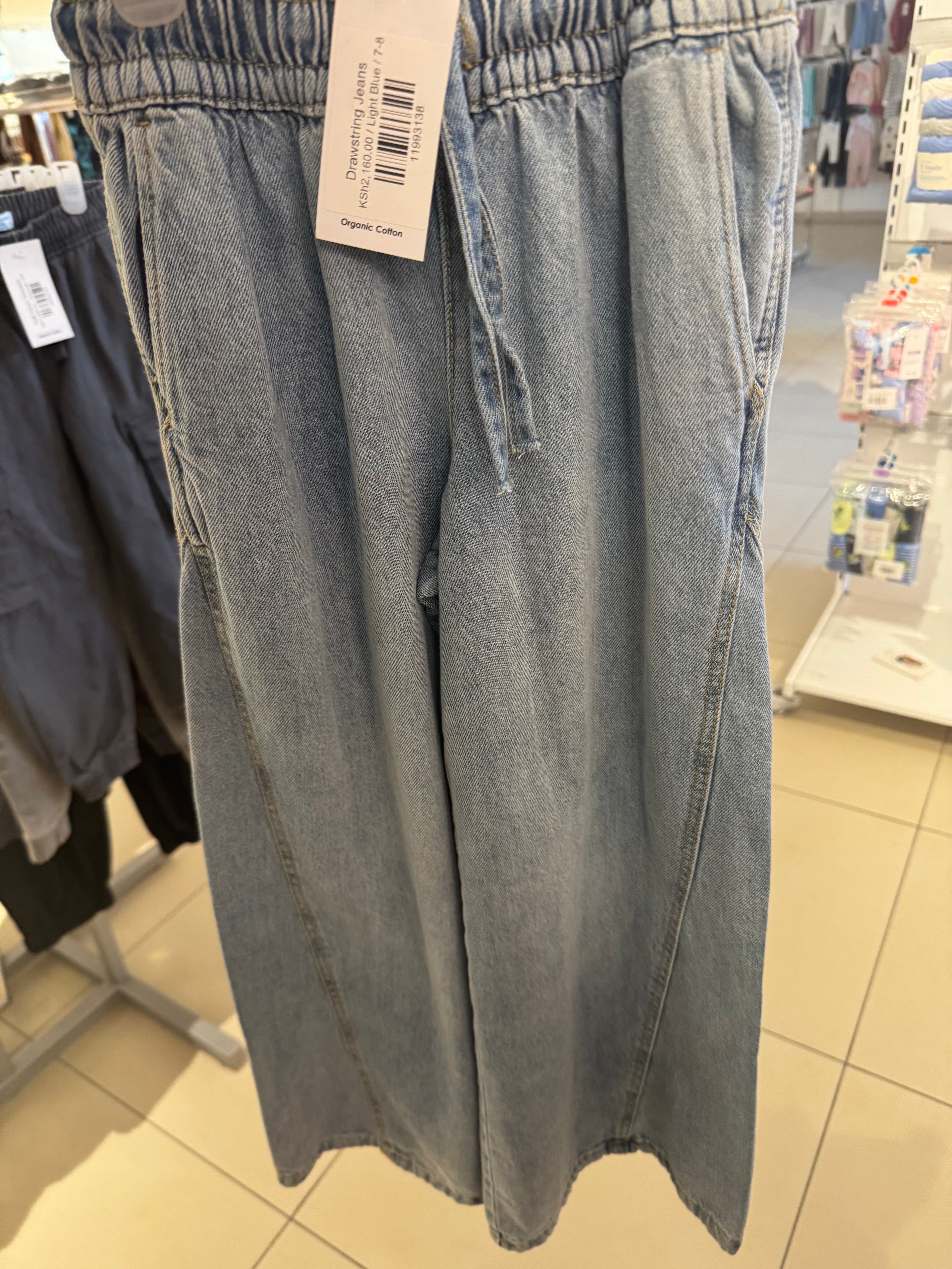 Drawstring Jeans