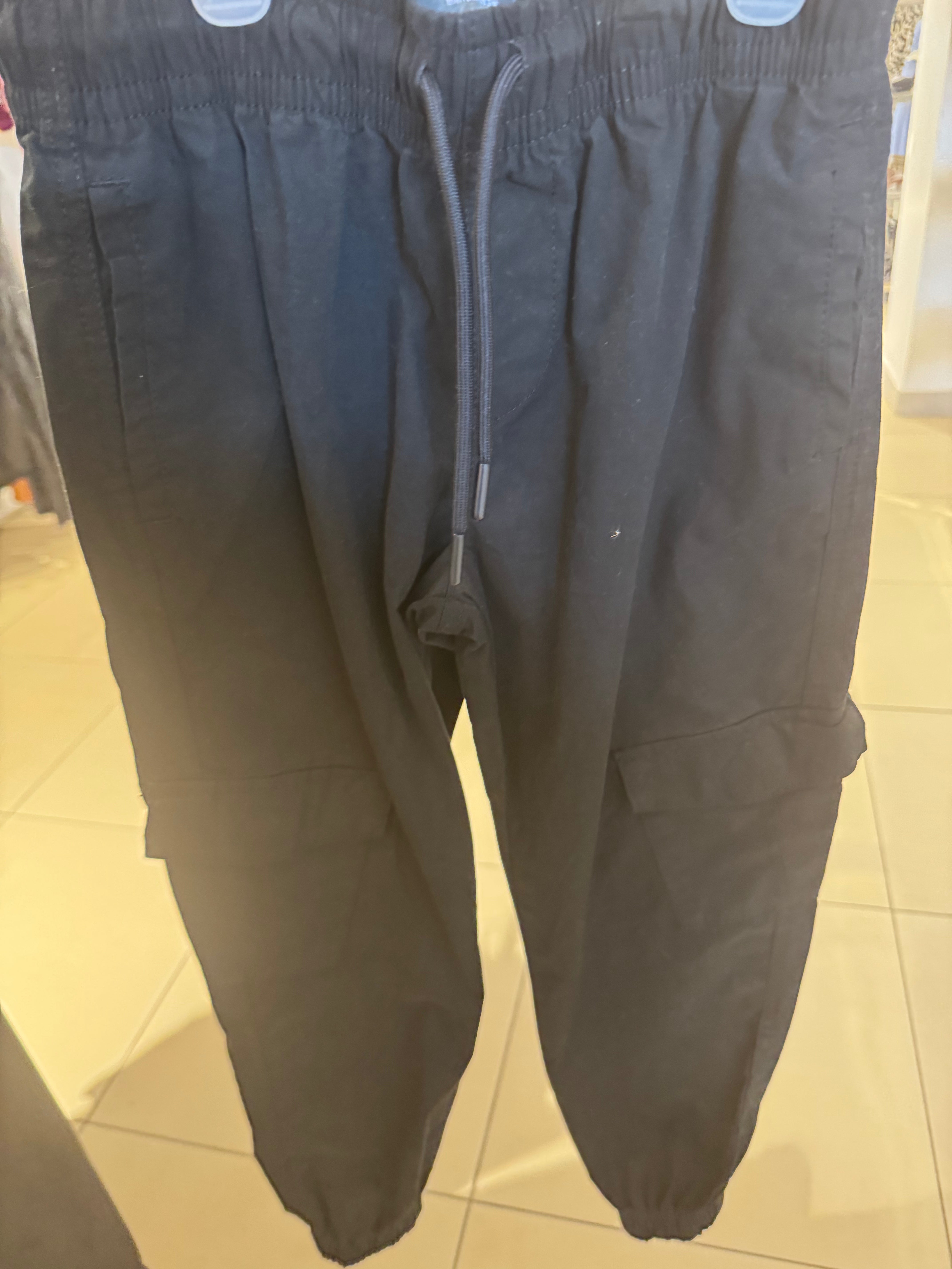 Drawstring Cargo Trousers