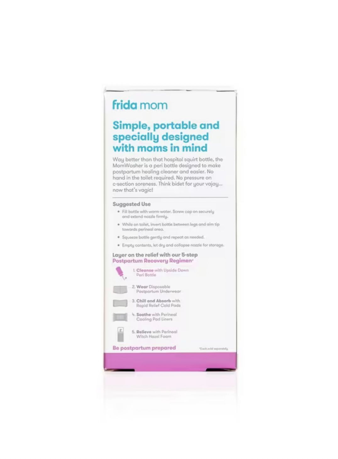 Frida Mom Upside Down Peri Wash Bottle