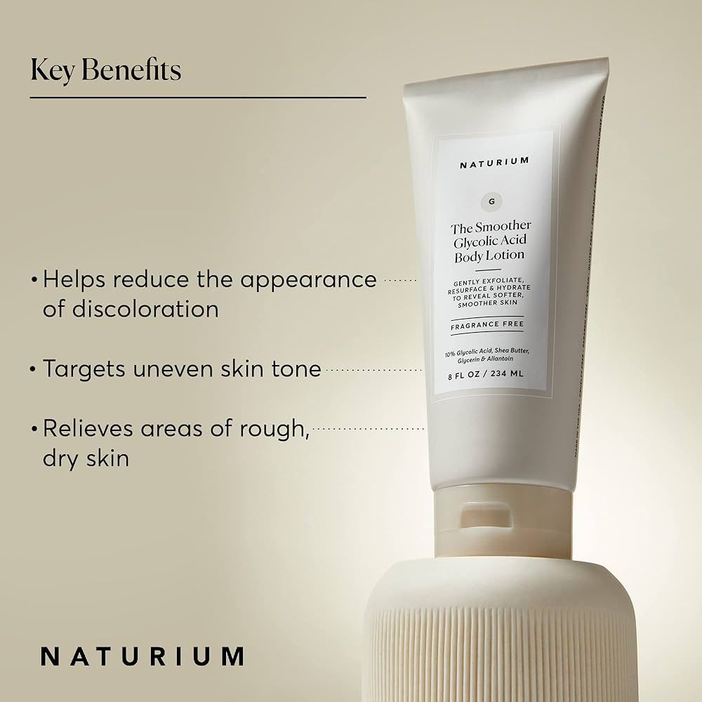 Naturium  The Smoother Glycolic Acid  Body Lotion