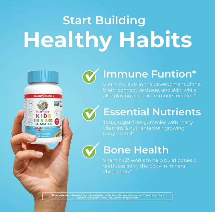Mary Ruth's Kids Multivitamin Gummies