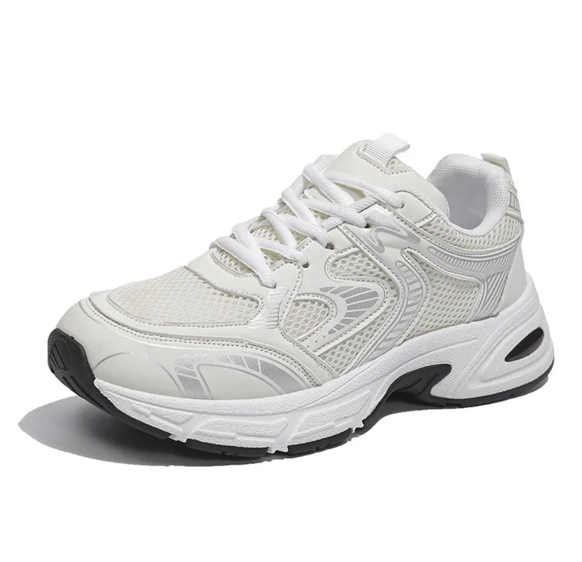 Shein Casual Chunky Heel Sneakers