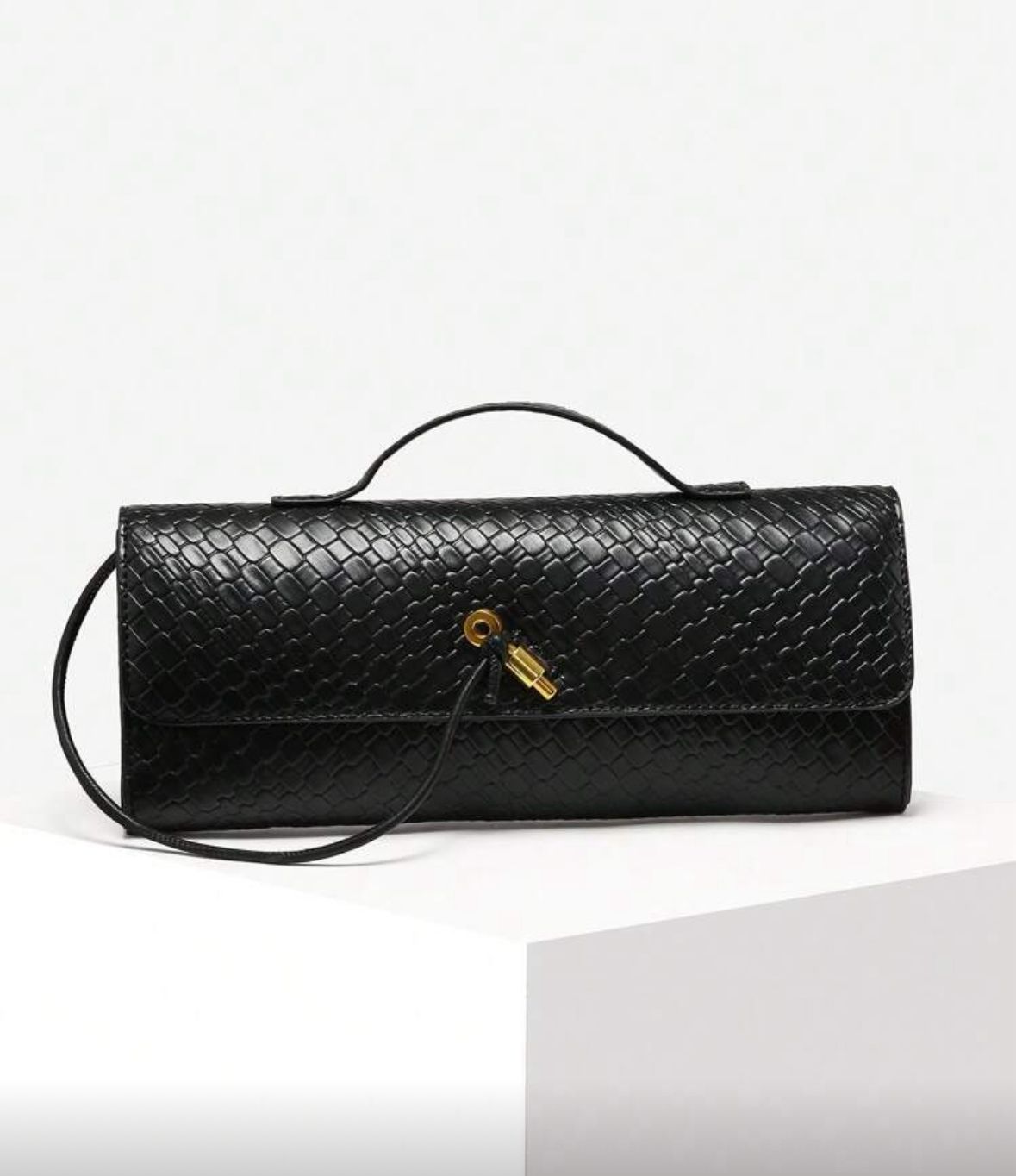 Shein Wooven Clutch Handbag