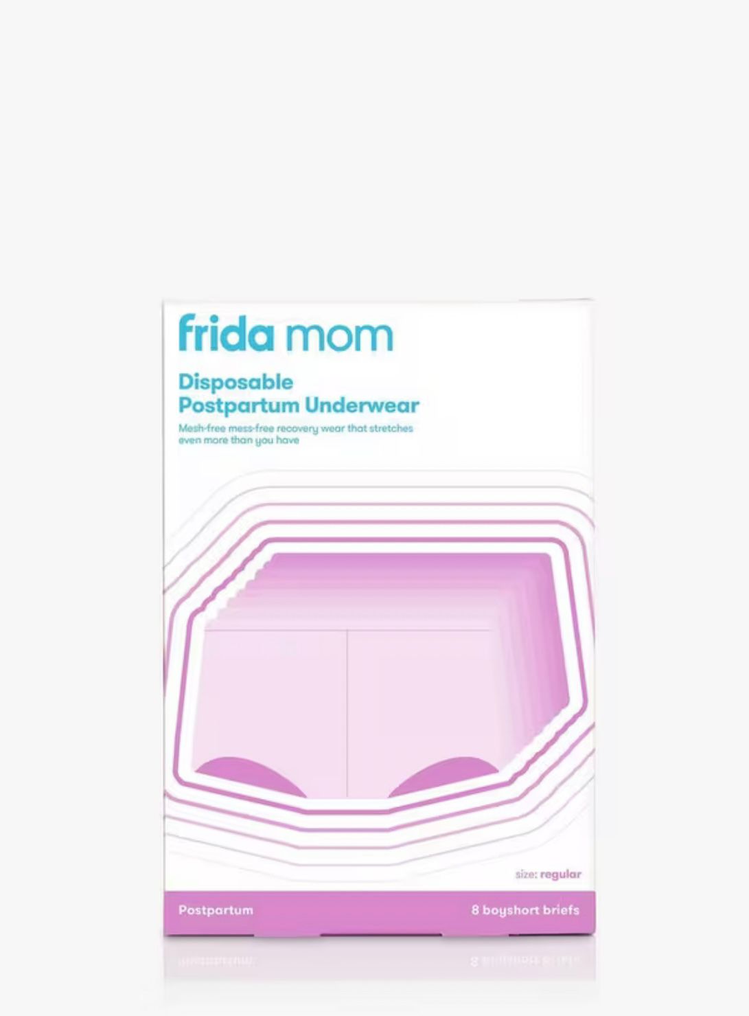 Frida Mom Boy short Disposable Postpartum Underwear, Regular