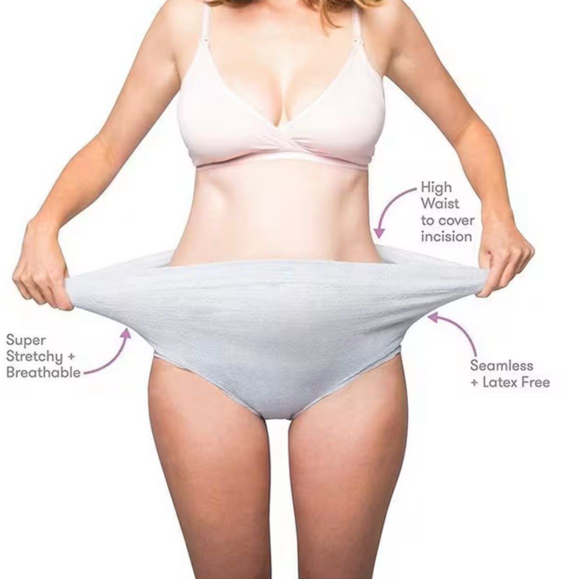 Frida Mom High Waist C-Section Disposable Postpartum Underwear, Regular