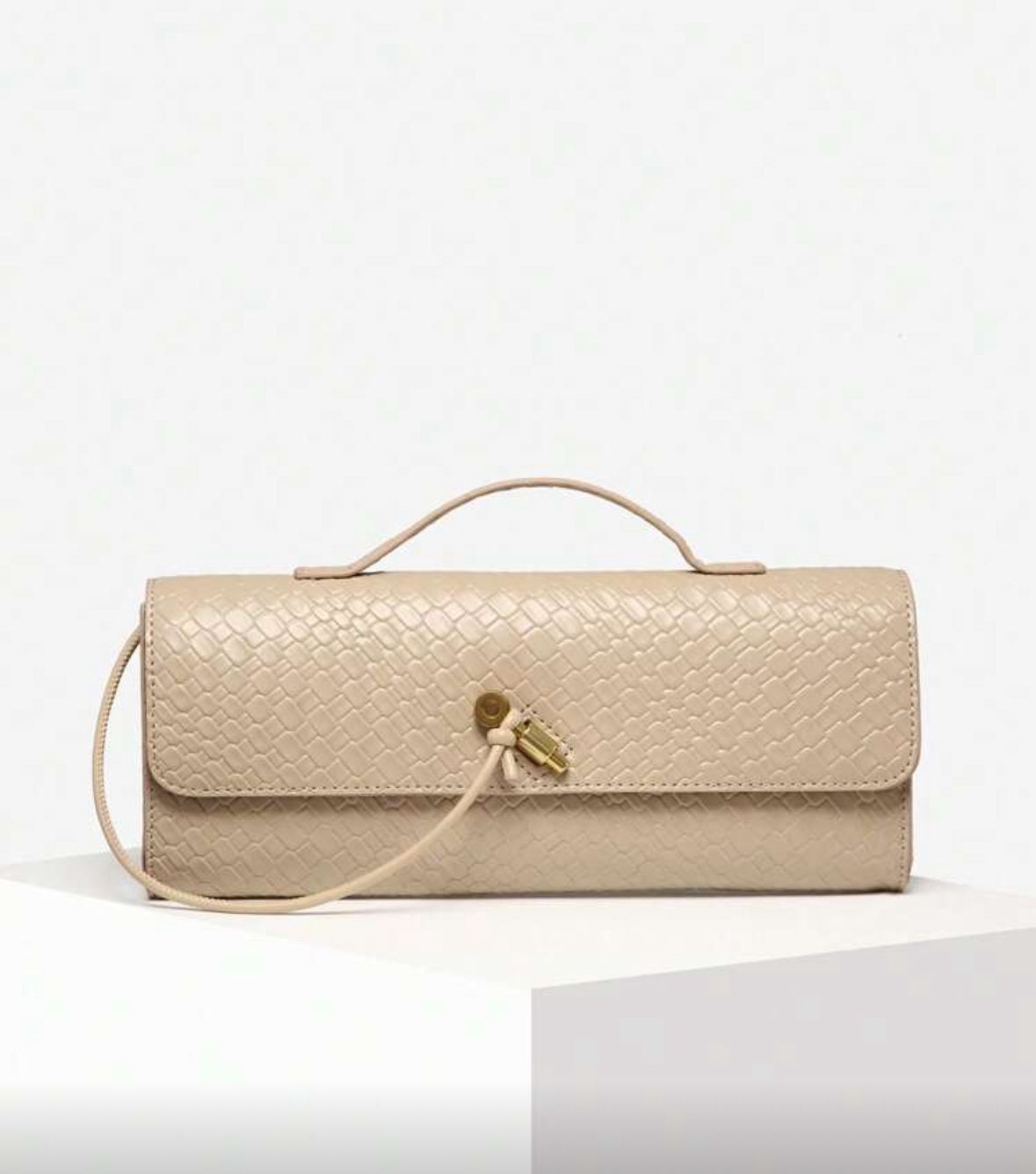 Shein Wooven Clutch Handbag